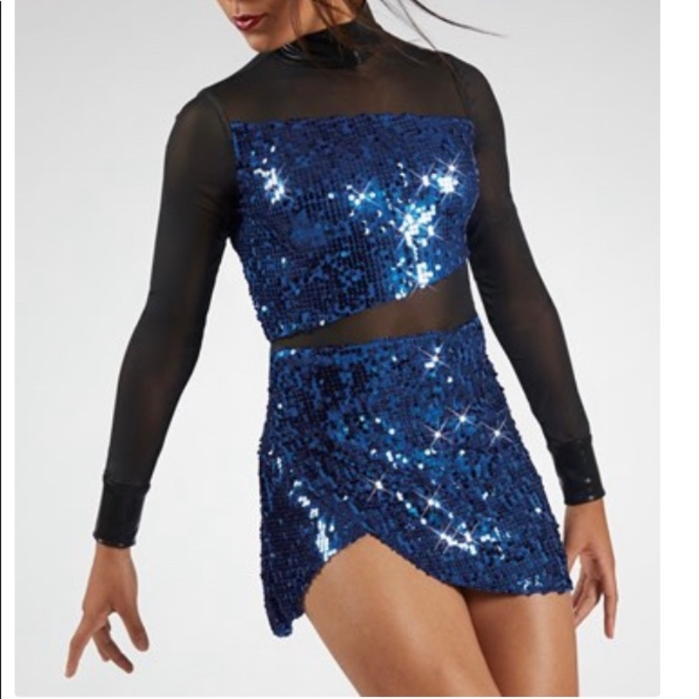 Ultra Sparkle Wrap Front Dress by Balera